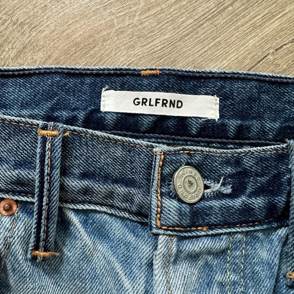 GRLFRND Karolina two toned jeans NWT 27 - Picture 3 of 7